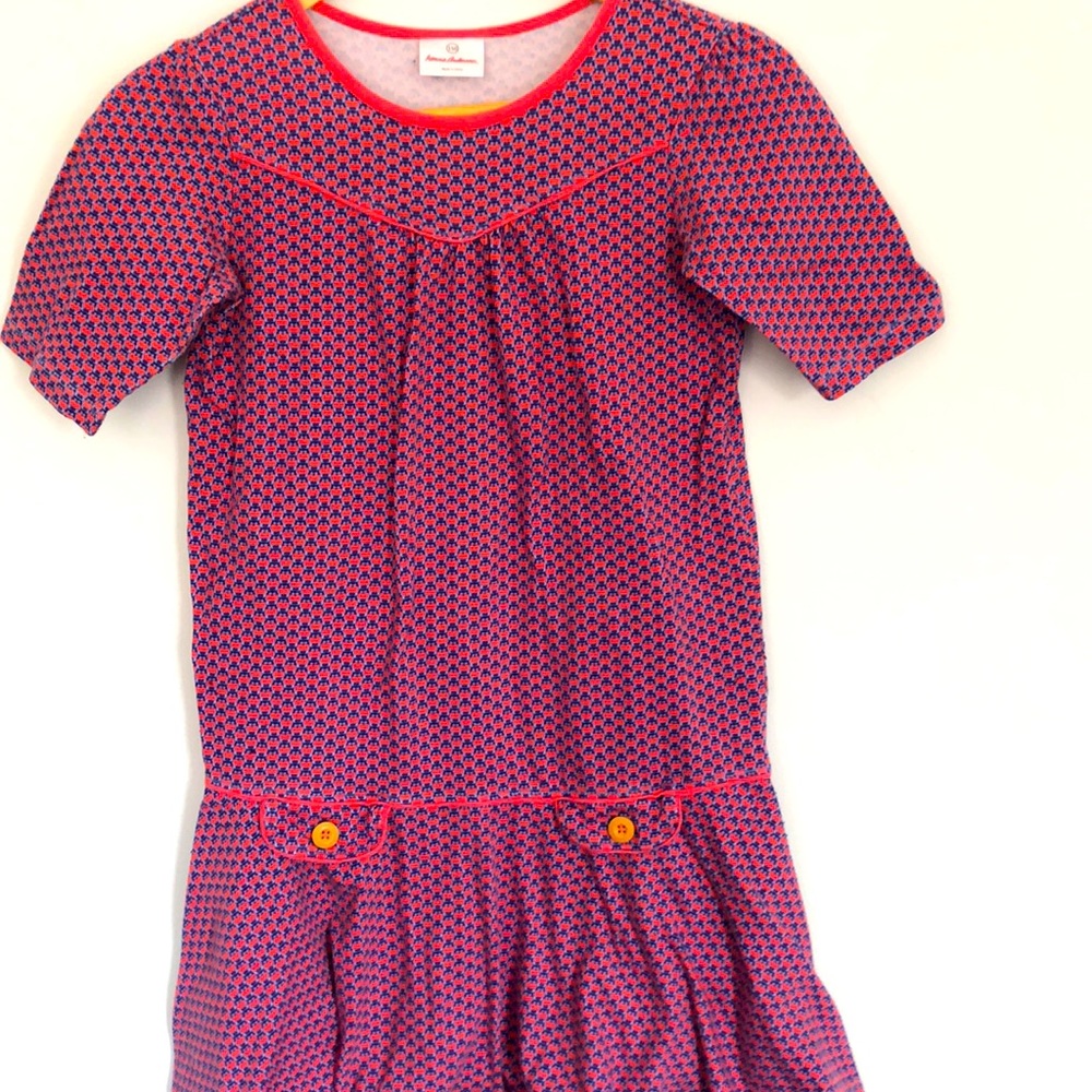 🎉 (2 for $15) Hannah Andersson short sleeve dress 12